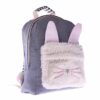 Gris con frente de peluche